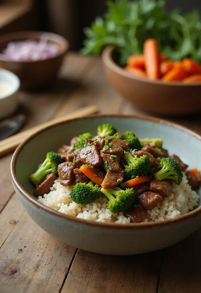 25 Cheap Healthy Meals on a Budget (Under $5 Per Serving) - 10. One-Pot Beef and Broccoli