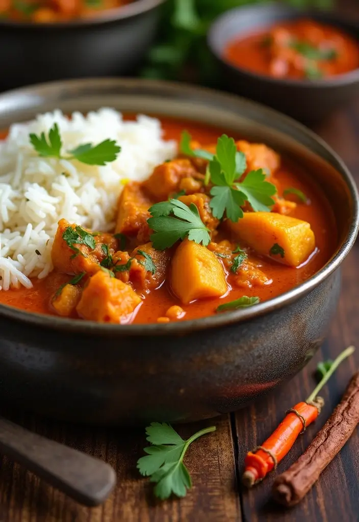 25 Cheap Healthy Meals on a Budget (Under $5 Per Serving) - 12. Easy Vegetable Curry