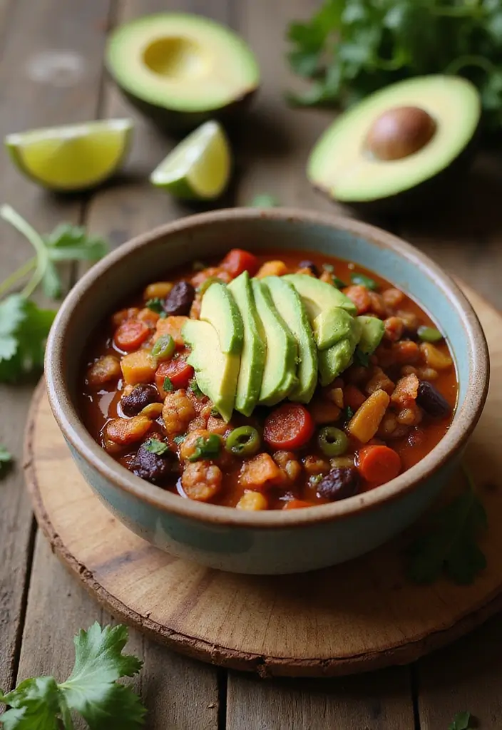 25 Cheap Healthy Meals on a Budget (Under $5 Per Serving) - 14. Nutty Vegan Chili
