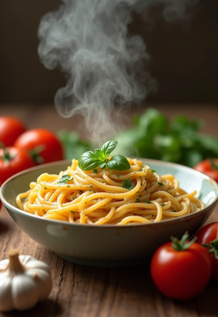 25 Cheap Healthy Meals on a Budget (Under $5 Per Serving) - 2. Creamy Tomato Basil Pasta