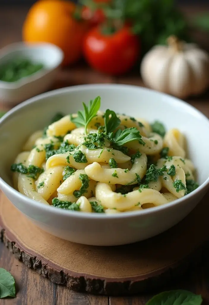 25 Cheap Healthy Meals on a Budget (Under $5 Per Serving) - 23. One-Pot Spinach Artichoke Pasta