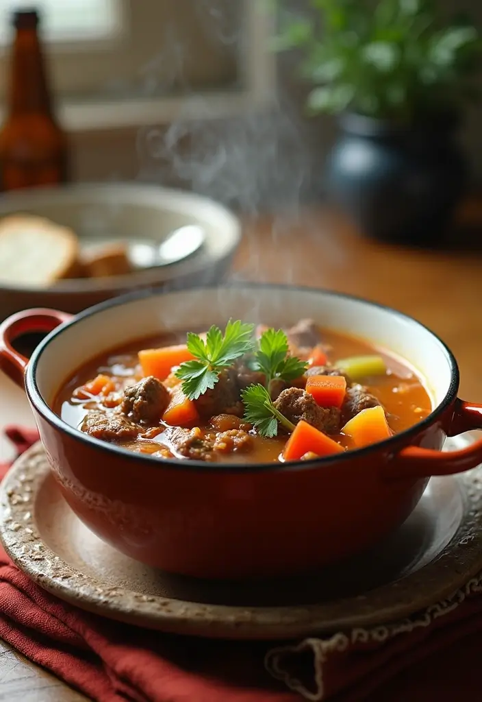 25 Easy Healthy Meals You Can Make in 30 Minutes or Less - 13. Beef and Vegetable Soup