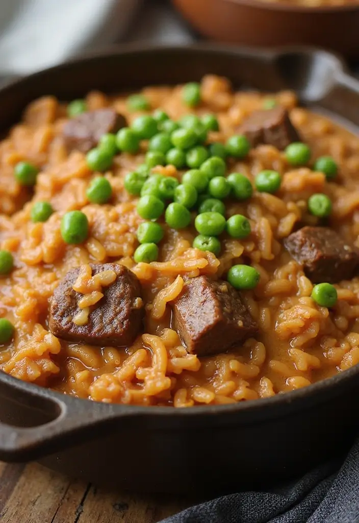 25 Easy Healthy Meals You Can Make in 30 Minutes or Less - 16. Beef and Rice Casserole