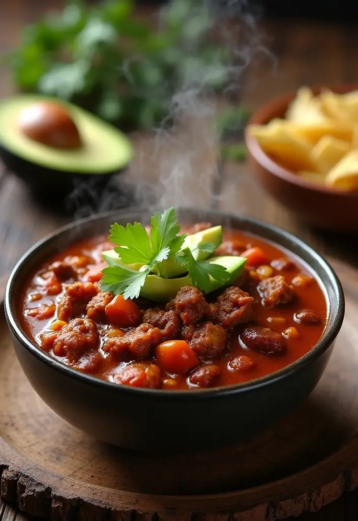 25 Easy Healthy Meals You Can Make in 30 Minutes or Less - 4. Healthy Beef Chili
