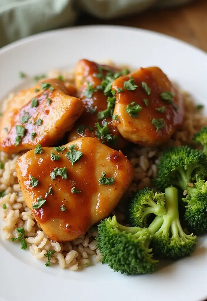 25 Healthy Chicken Thigh Meals Bursting with Flavor - 1. Honey Garlic Chicken Thighs