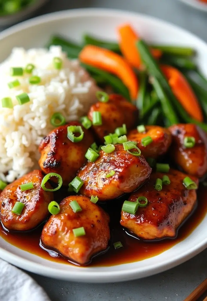 25 Healthy Chicken Thigh Meals Bursting with Flavor - 10. Ginger Soy Glazed Chicken Thighs