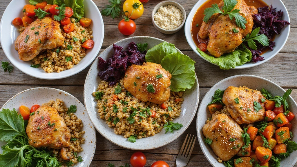 25 Healthy Chicken Thigh Meals Bursting with Flavor