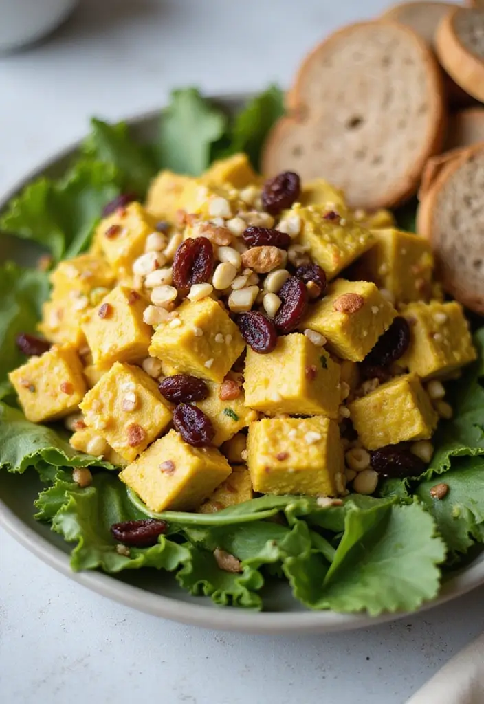 25 Healthy Crockpot Meals for Meal Prep and Freezer Storage - 10. Curried Chicken Salad