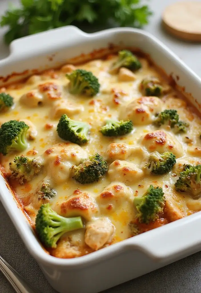 25 Healthy Crockpot Meals for Meal Prep and Freezer Storage - 9. Chicken and Broccoli Casserole