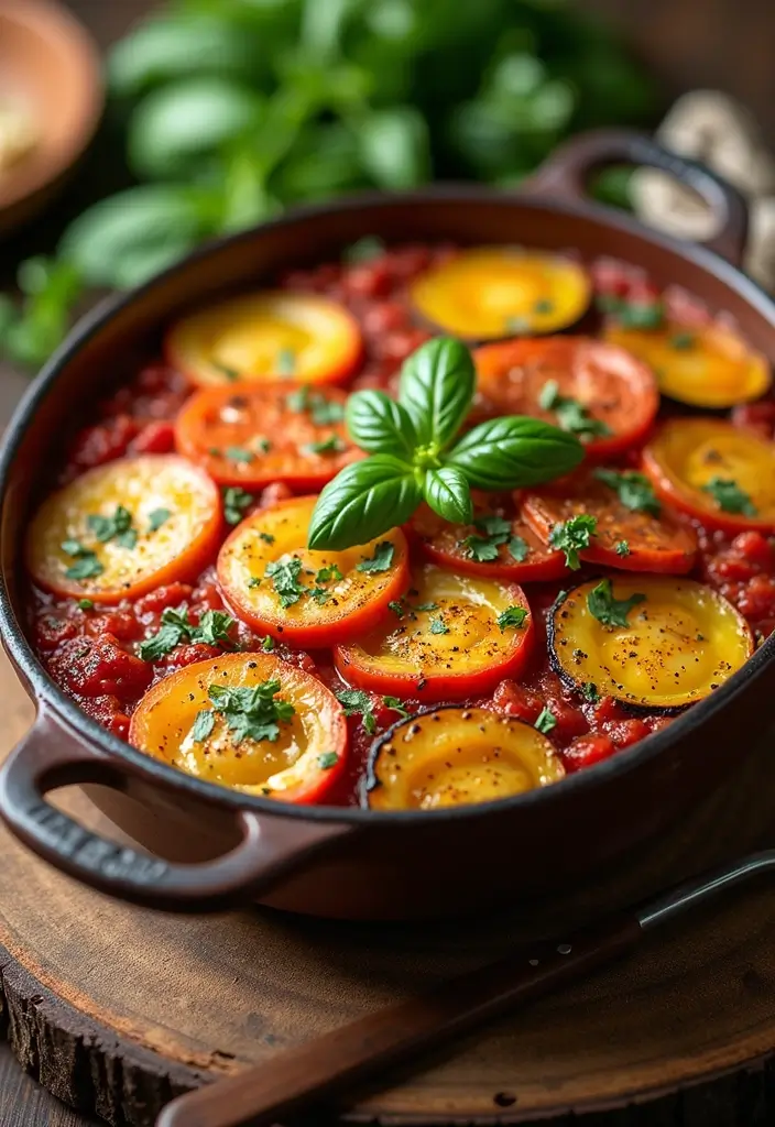 25 Healthy Family Meals on a Budget for Every Night of the Week - 15. Oven-Baked Ratatouille