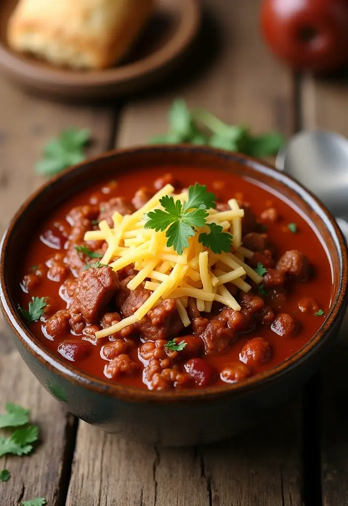 25 Healthy Family Meals on a Budget for Every Night of the Week - 16. Classic Beef Chili