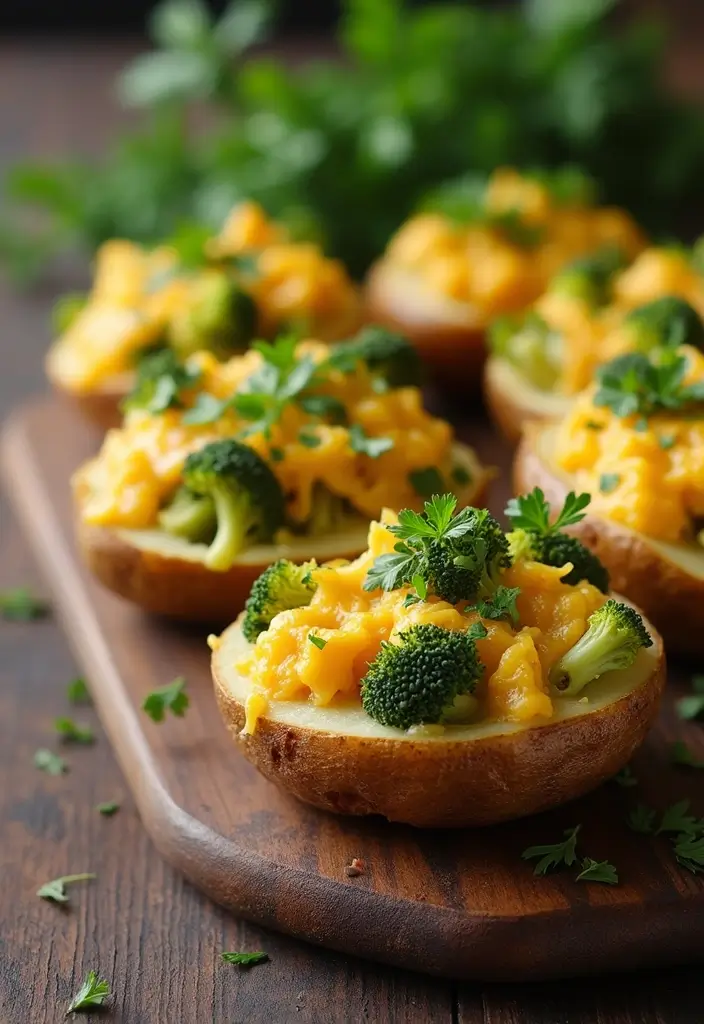 25 Healthy Family Meals on a Budget for Every Night of the Week - 20. Broccoli and Cheese Stuffed Potatoes