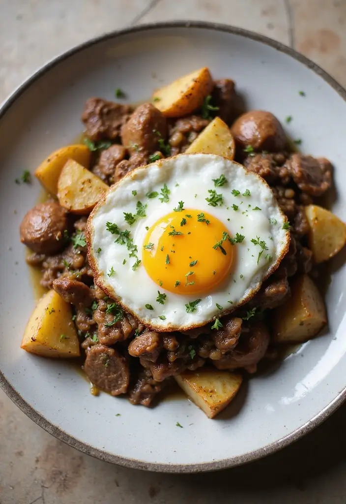 25 Healthy Ground Beef Meals for Easy Weeknight Dinners - 16. Beef & Potato Hash