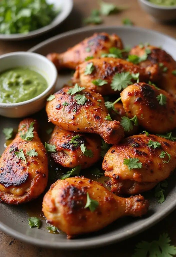 25 Healthy Indian Meals Full of Spices and Nutrition - 12. Tandoori Chicken
