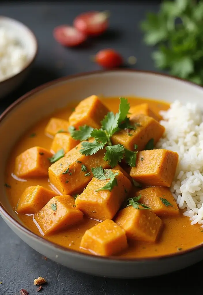 25 Healthy Indian Meals Full of Spices and Nutrition - 18. Sweet Potato Curry