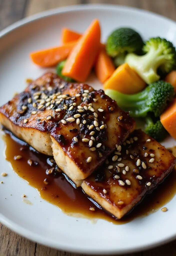 25 Healthy Meals for Lunch That Keep You Full All Day - 11. Miso Glazed Black Cod