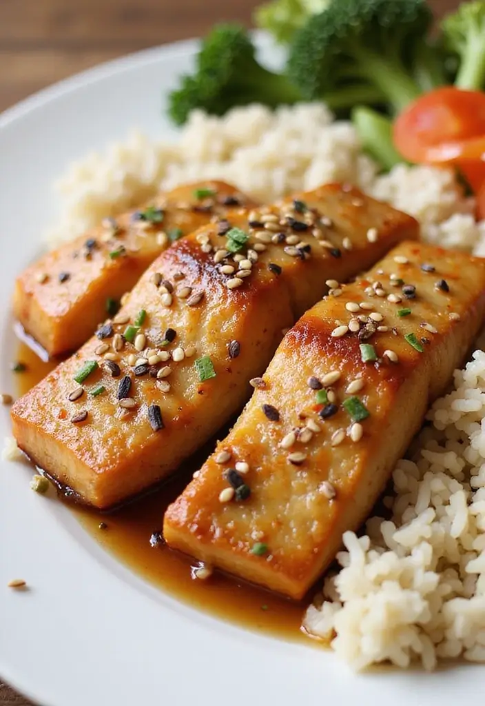 25 Healthy Meals for Lunch That Keep You Full All Day - 24. Baked Ginger Soy Fish
