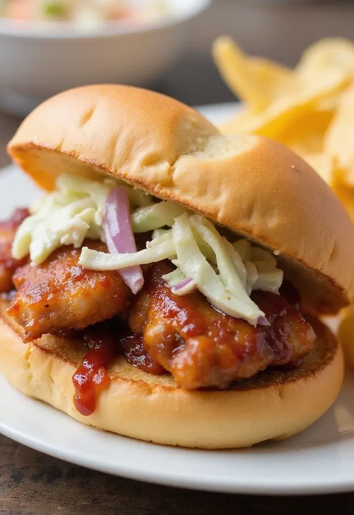 25 Healthy Meals for Lunch That Keep You Full All Day - 25. BBQ Fish Sandwiches