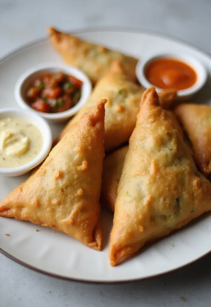 25 Healthy Meals for One (Perfect for Solo Nights In) - 14. Vegetable Samosas: Perfectly Crispy