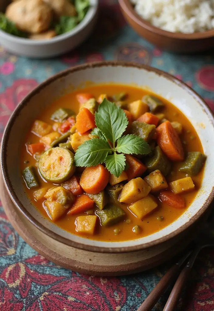 25 Healthy Meals for One (Perfect for Solo Nights In) - 19. Mixed Vegetable Curry: A Wholesome Choice