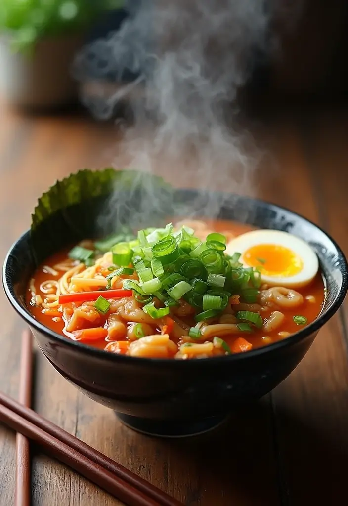 25 Healthy One Pot Meals to Simplify Your Cooking Routine - 11. One-Pot Vegetable Ramen