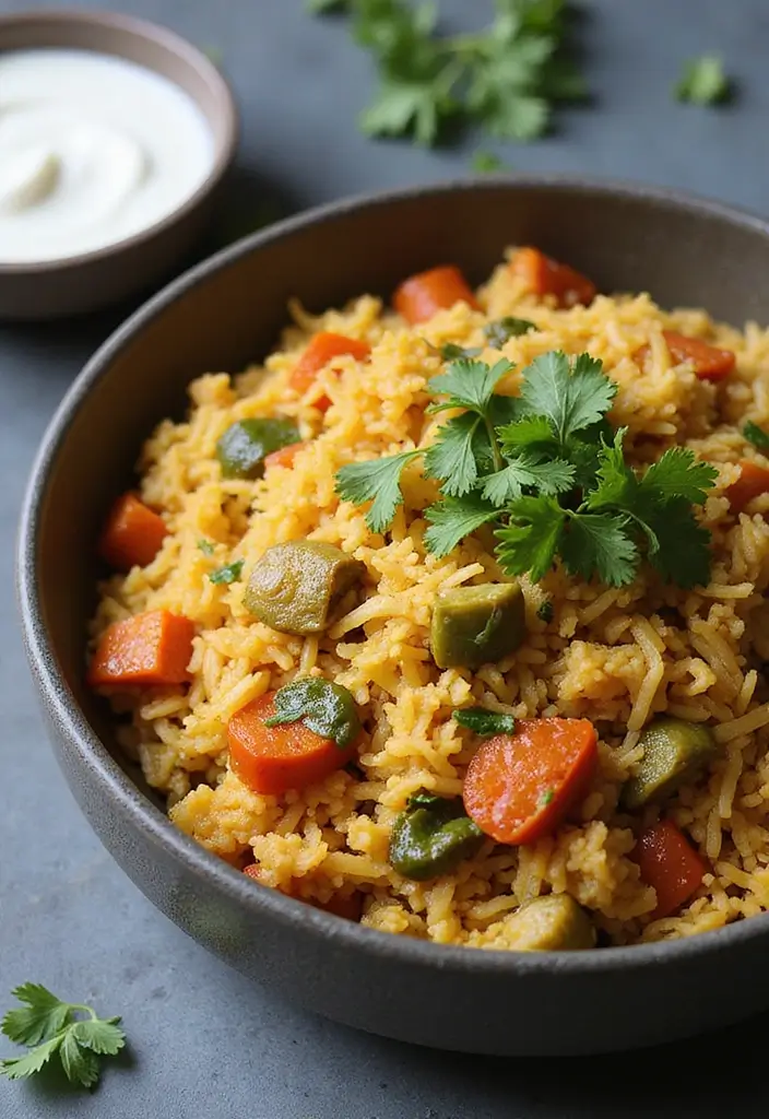 25 Healthy One Pot Meals to Simplify Your Cooking Routine - 7. One-Pot Vegetable Biryani