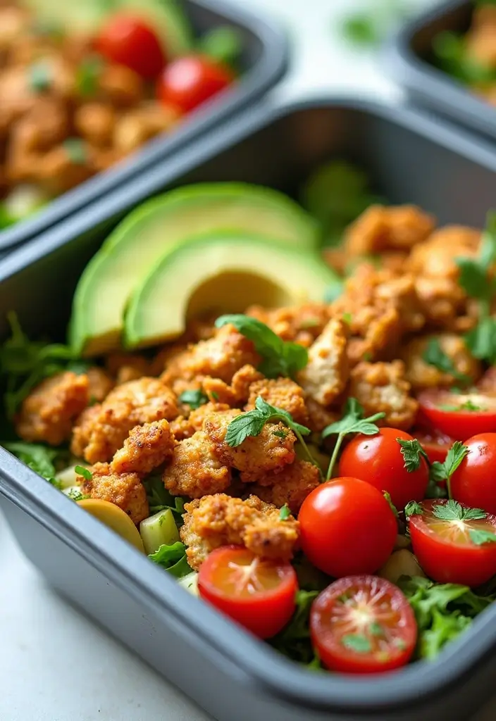 25 Healthy Prep Meals That Save You Time Every Week - 10. Chicken Avocado Burrito Bowls