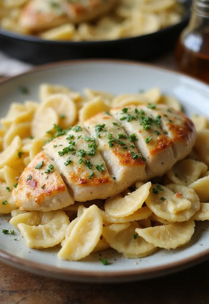 25 Healthy Prep Meals That Save You Time Every Week - 17. Creamy Garlic Parmesan Chicken
