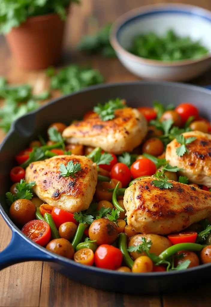 25 Healthy Prep Meals That Save You Time Every Week - 2. One-Pan Chicken and Veggies