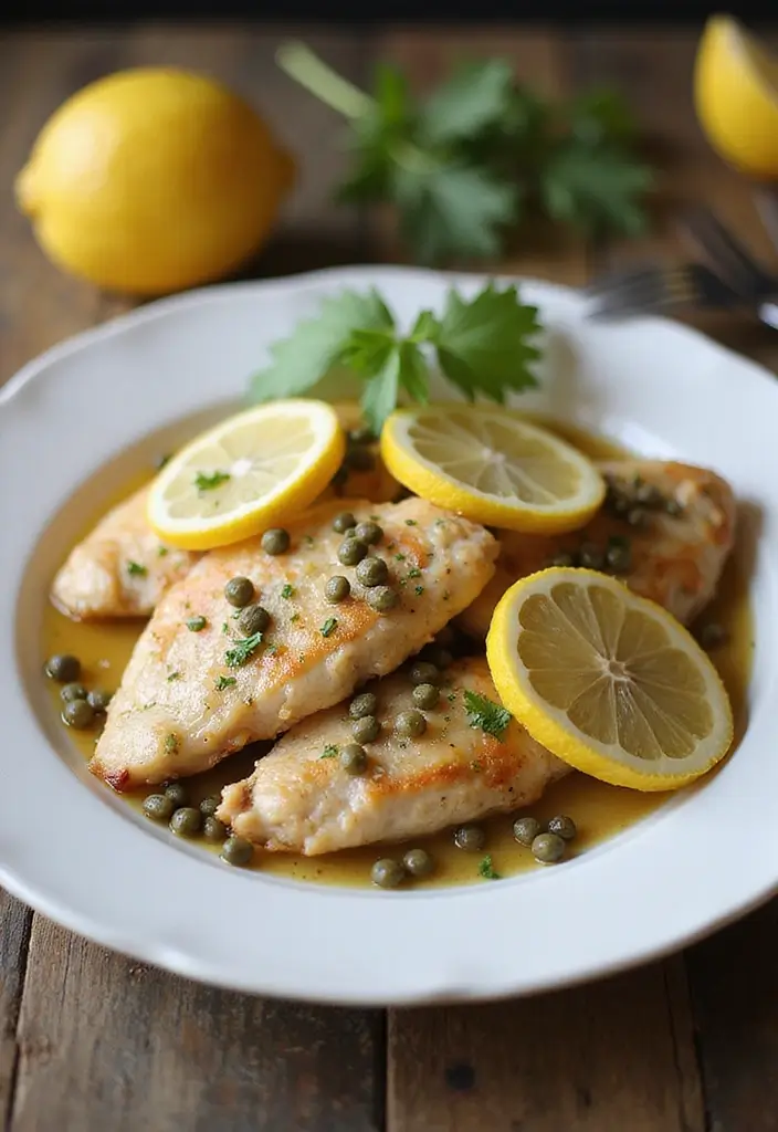 25 Healthy Prep Meals That Save You Time Every Week - 22. Chicken Piccata