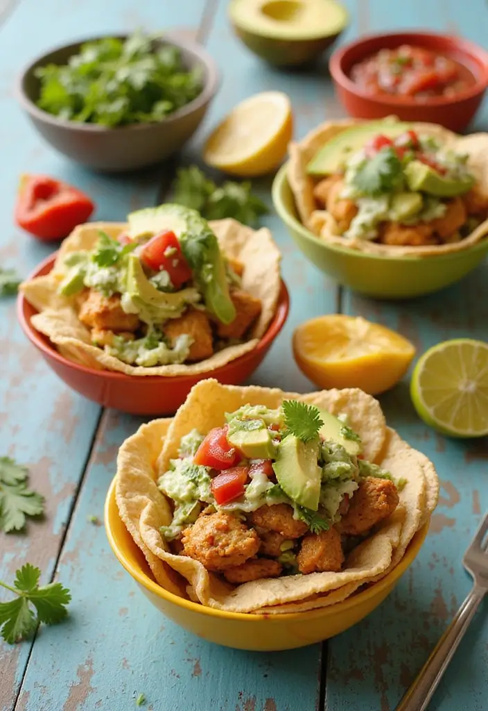 25 Healthy Prep Meals That Save You Time Every Week - 3. Chicken Taco Bowls