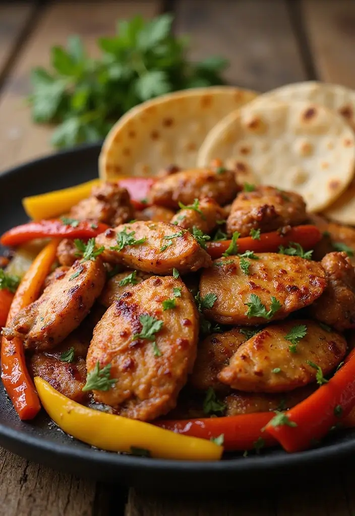 25 Healthy Rotisserie Chicken Meals You Can Whip Up Fast - 16. Chicken Fajitas