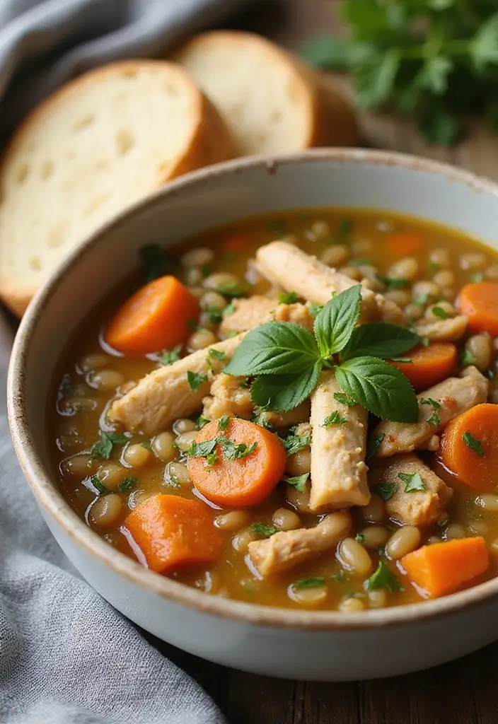 25 Healthy Rotisserie Chicken Meals You Can Whip Up Fast - 17. Chicken and Lentil Soup