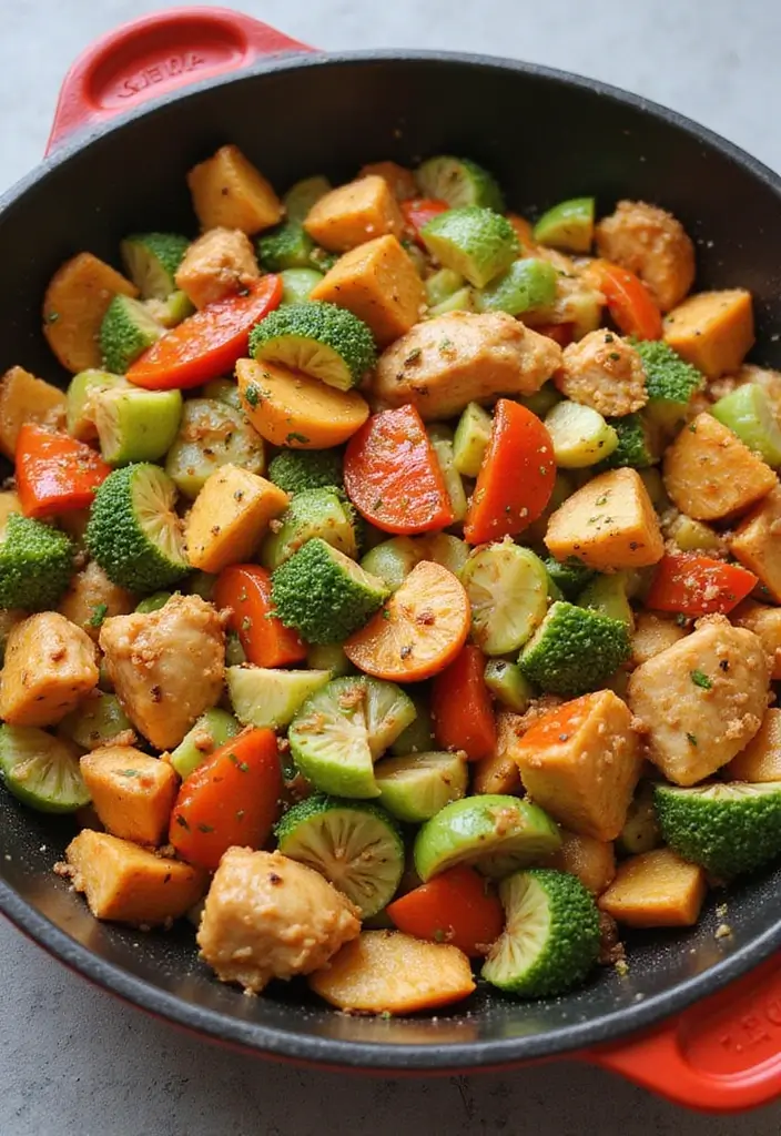 25 Healthy Rotisserie Chicken Meals You Can Whip Up Fast - 4. Chicken Vegetable Stir-Fry