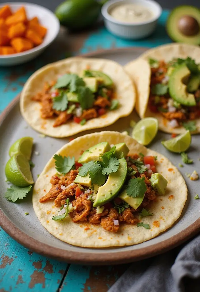 25 Healthy Simple Meals for When You’re Short on Time - 1. Savory Chicken Tacos