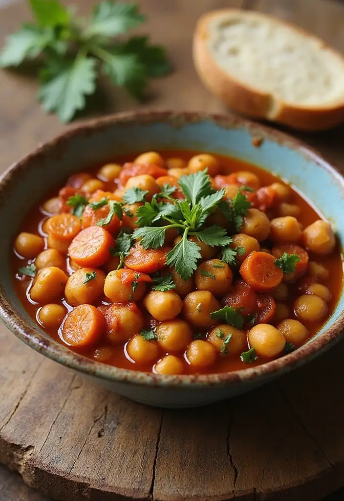 25 Healthy Simple Meals for When You’re Short on Time - 8. Mediterranean Chickpea Stew