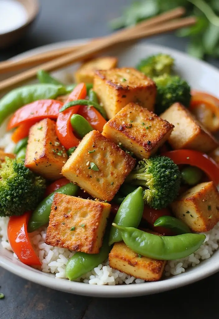 25 Healthy Supper Meals That Are Simple Yet Satisfying - 3. Veggie Stir-Fry with Tofu