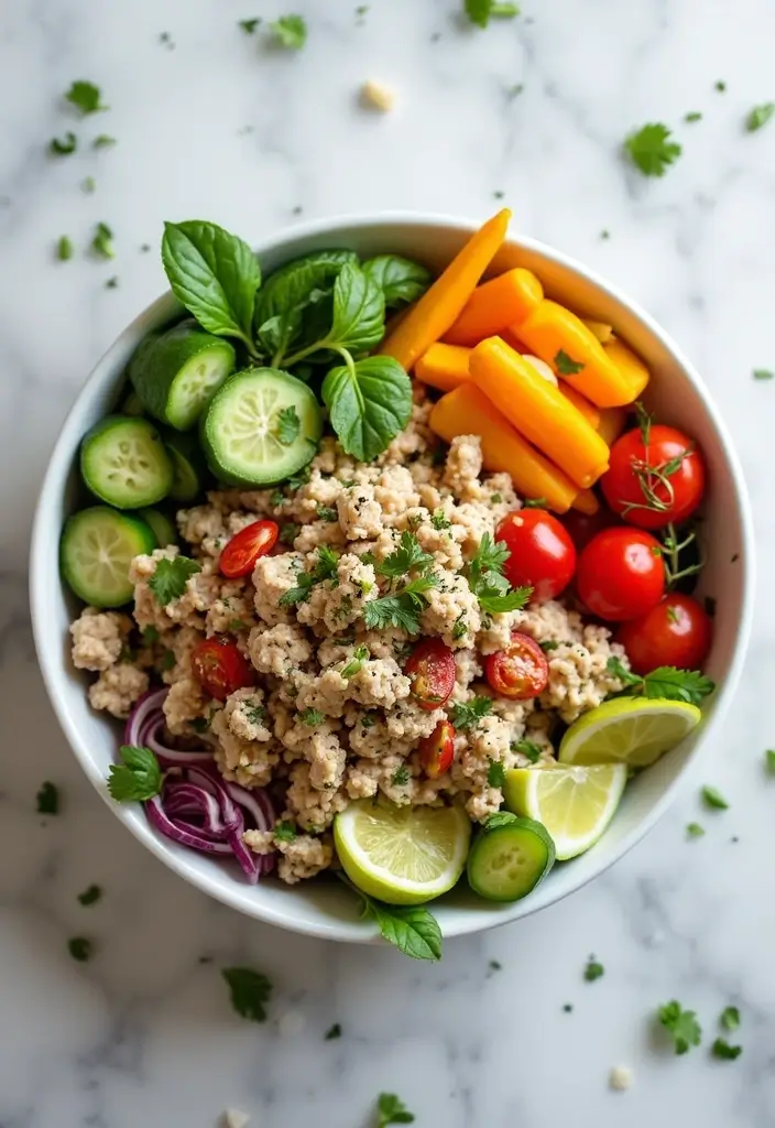 25 Healthy Supper Recipes That Hit the Spot Every Time - 1. Mediterranean Tuna Salad