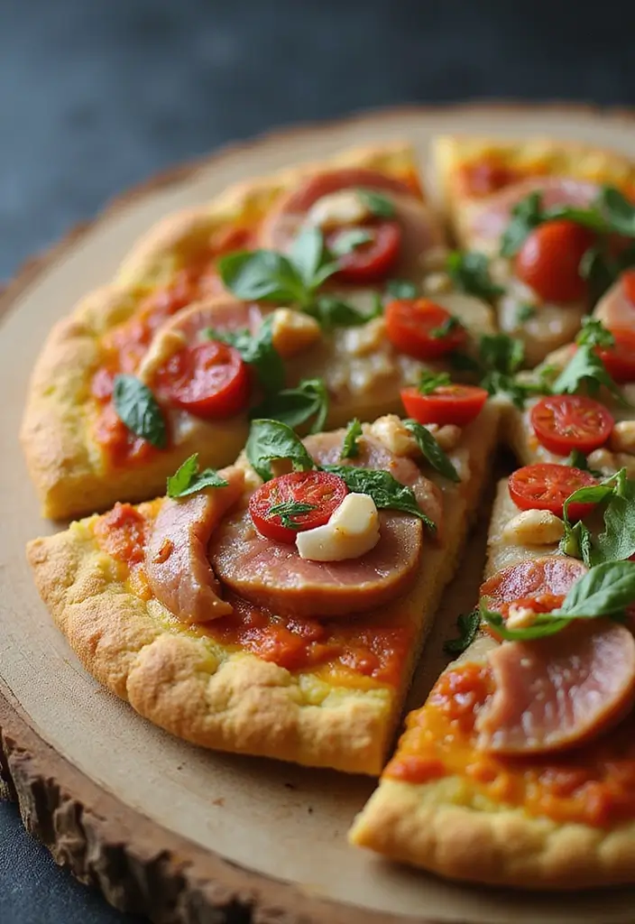 25 Healthy Supper Recipes That Hit the Spot Every Time - 10. Tuna Pizza with Cauliflower Crust