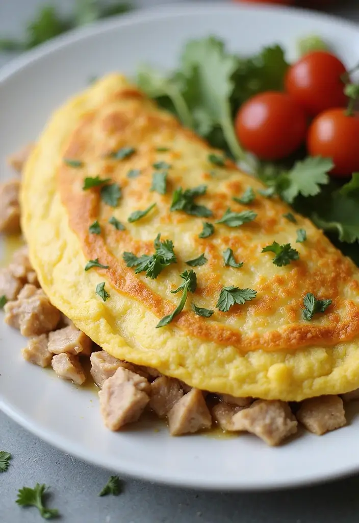 25 Healthy Supper Recipes That Hit the Spot Every Time - 11. Tuna Omelette