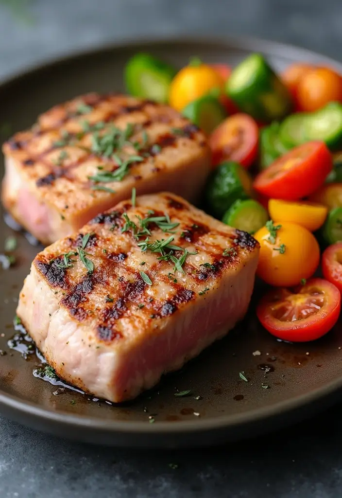 25 Healthy Supper Recipes That Hit the Spot Every Time - 15. Grilled Tuna Steaks