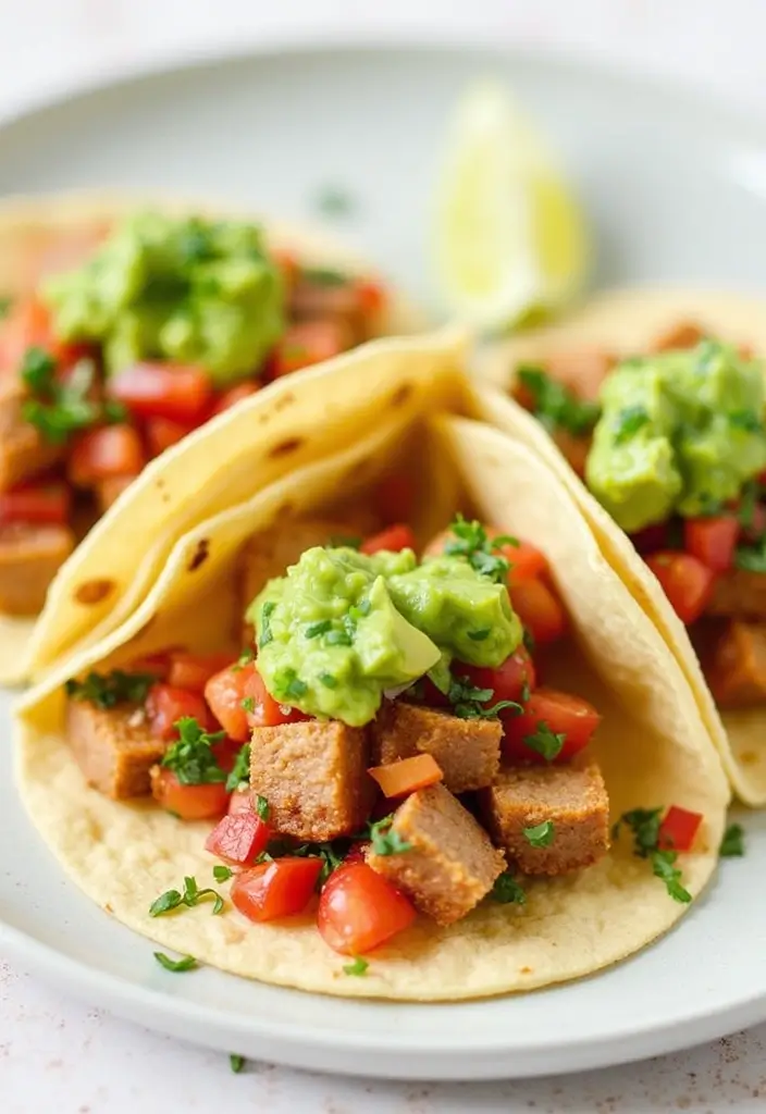 25 Healthy Supper Recipes That Hit the Spot Every Time - 6. Tuna Tacos with Avocado Salsa