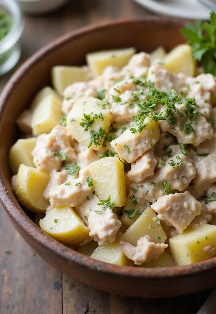 25 Healthy Tuna Meals That Are Protein-Packed and Easy - 11. Tuna Potato Salad