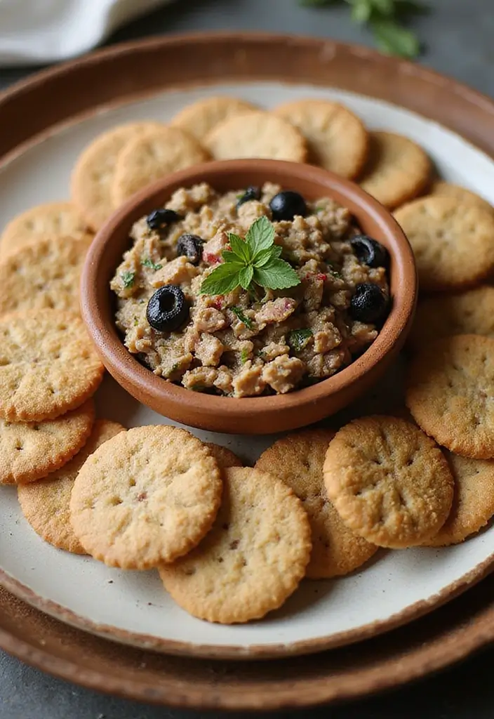 25 Healthy Tuna Meals That Are Protein-Packed and Easy - 22. Tuna and Olive Tapenade