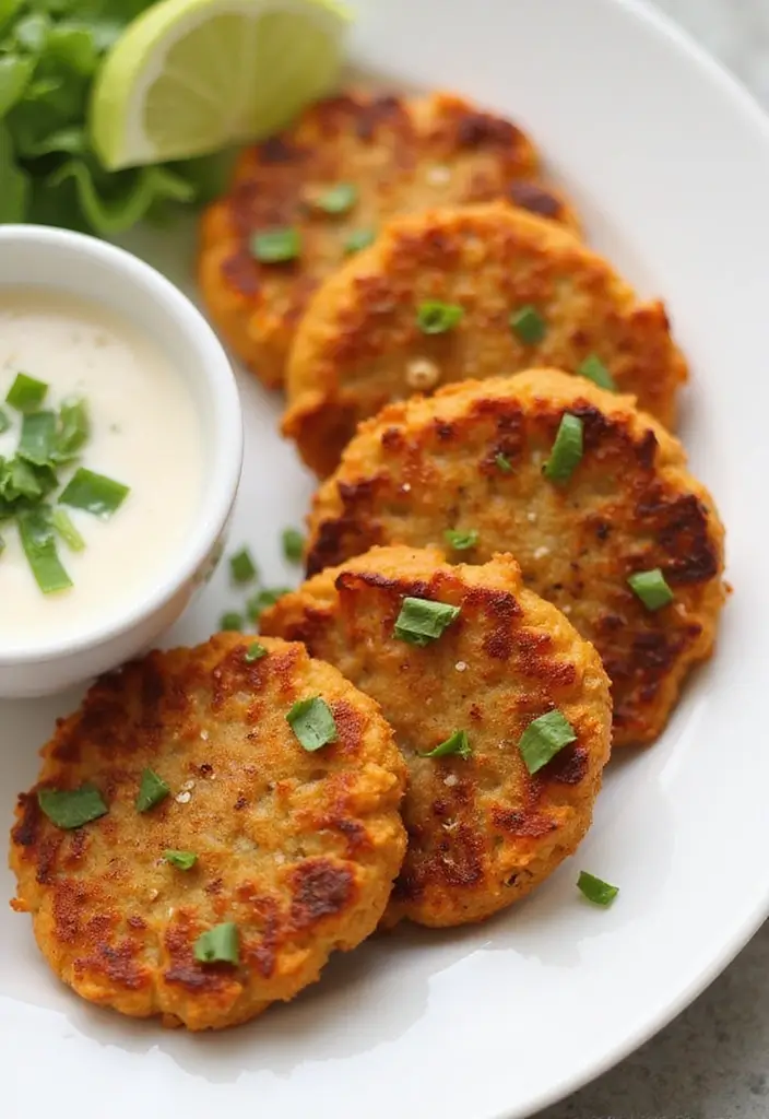 25 Healthy Tuna Meals That Are Protein-Packed and Easy - 7. Tuna and Sweet Potato Cakes