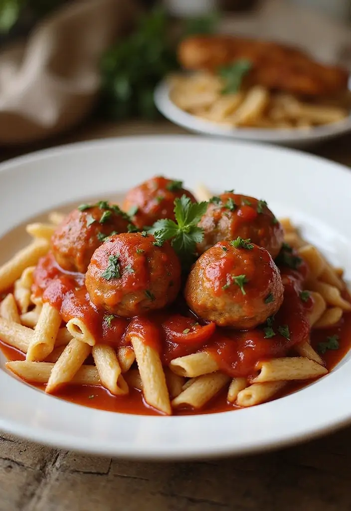 25 High Protein Healthy Meals for Energy & Muscle Gain - 4. Turkey Meatballs