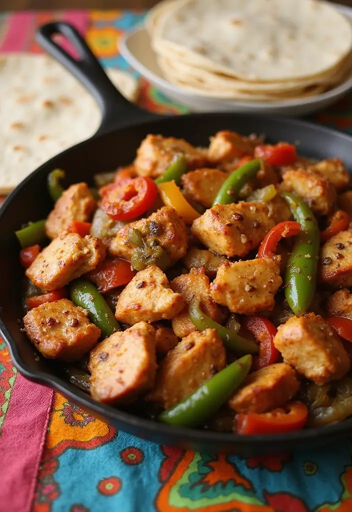 26 Healthy Chicken Meals That Are Quick and Delicious - 15. Chicken Fajitas