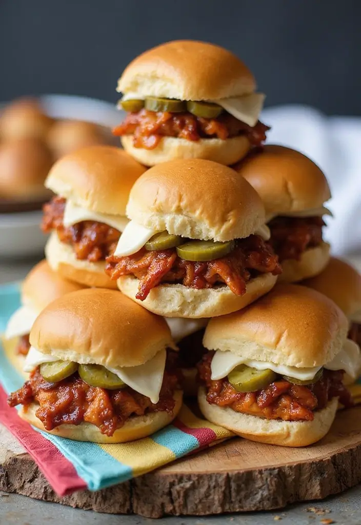 26 Healthy Chicken Meals That Are Quick and Delicious - 18. BBQ Chicken Sliders