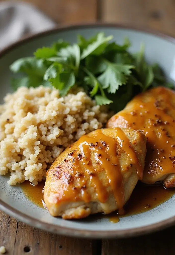 26 Healthy Chicken Meals That Are Quick and Delicious - 2. Honey Mustard Chicken