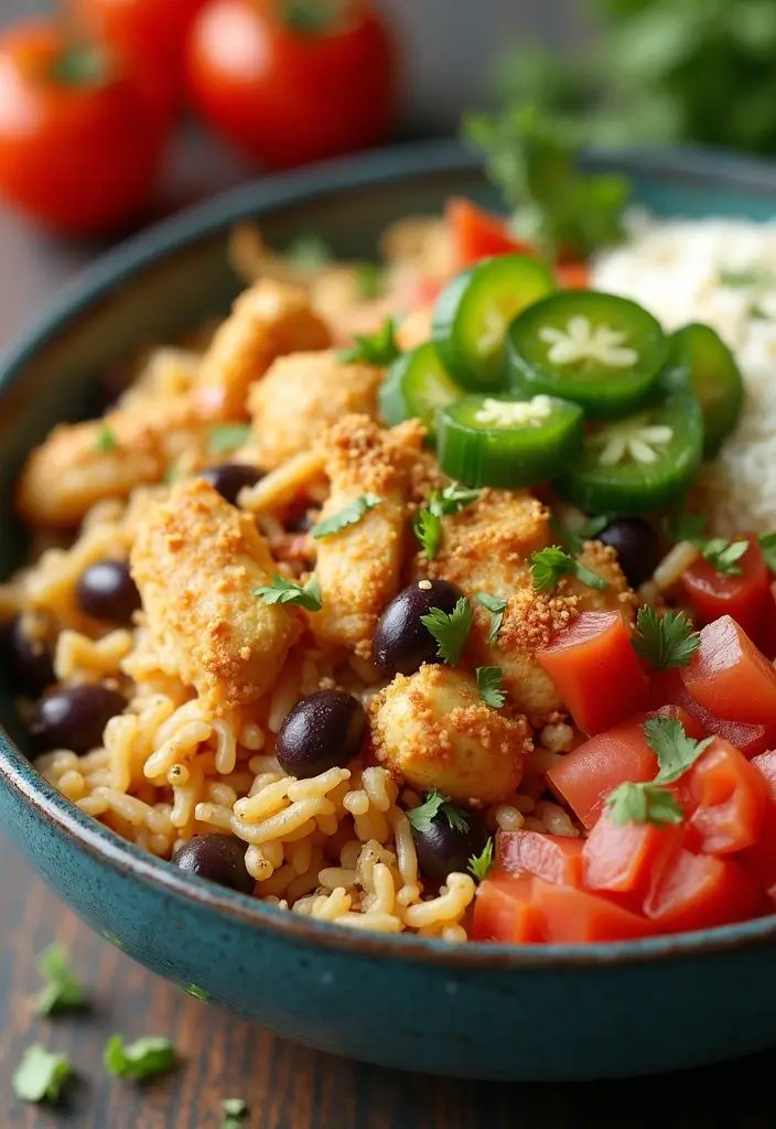 26 Healthy Chicken Meals That Are Quick and Delicious - 25. Chicken Burrito Bowls